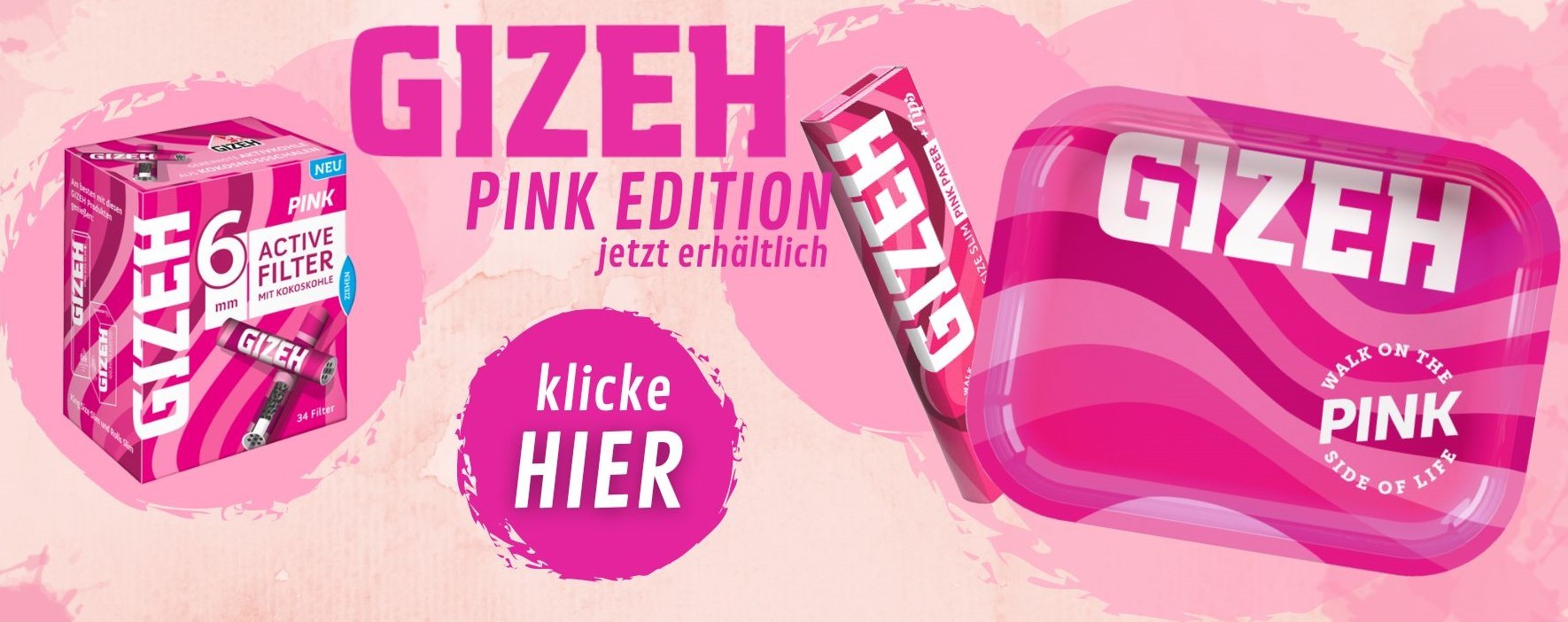 GIZEH Pink Edition